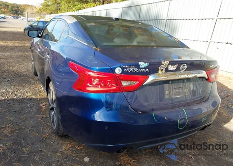 2016 Nissan Maxima 3.5 Platinum из США, поврежденный, VIN 1N4AA6AP2GC401435